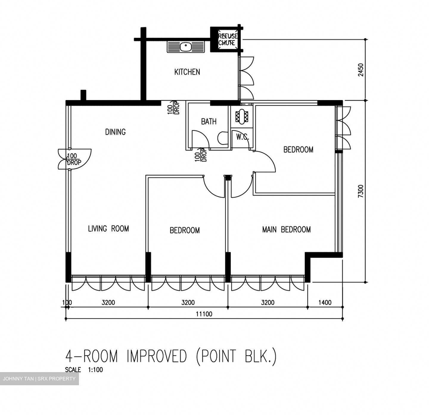 Blk 7 Tanjong Pagar Plaza (Bukit Merah), HDB 4 Rooms #443533841